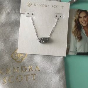Kendra Scott Ever Necklace in Rhodium